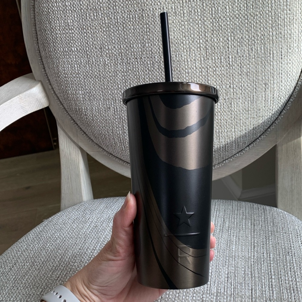 Starbucks Reserve Stainless Steel 16oz Tumbler, Bronze & Black, NWOT